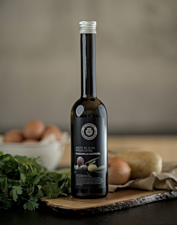 Extra Panenský Jednodruhový Olivový Olej Manzanilla Cacereña 500 Ml