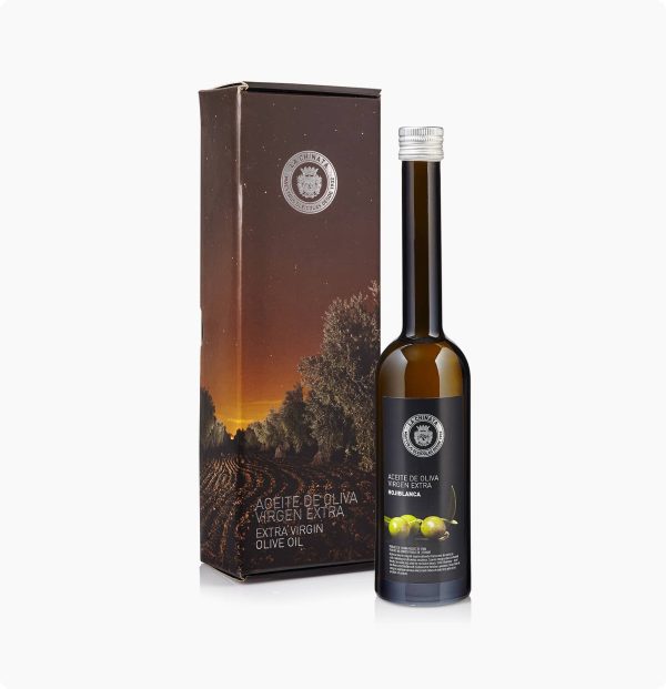 aceite-de-oliva-virgen-extra-hojiblanca-con-estuche-la-chinata Kazeta S Jednodrůhovým Extra Panenským Olivovým Olejem Hojiblanca