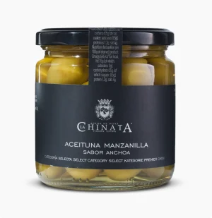 Olivy Manzanilla S Příchutí Ančoviček