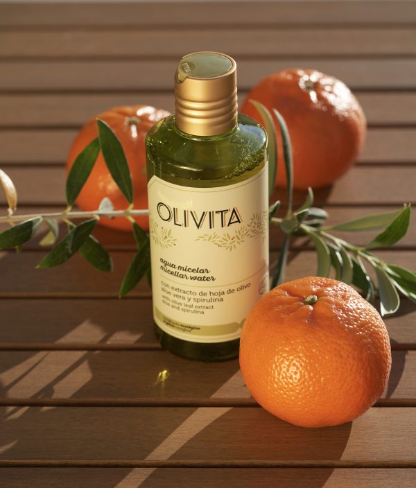 Micelární Voda s Extraktem z Olivových Listů, Aloe Vera a Spirulina OLIVITA