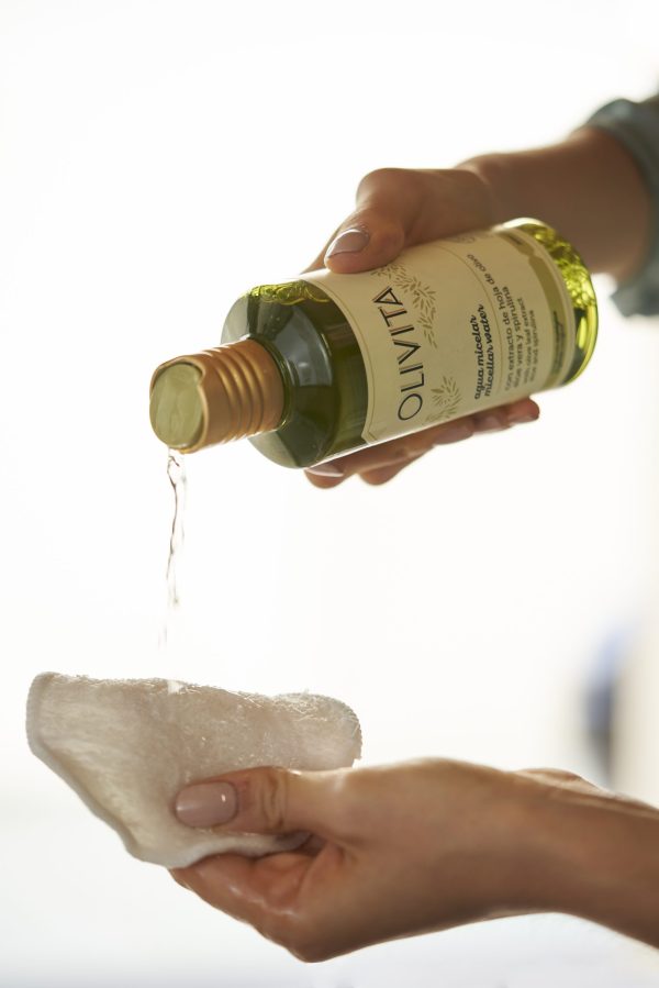 Micelární Voda s Extraktem z Olivových Listů, Aloe Vera a Spirulina OLIVITA