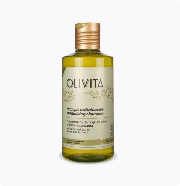 champu-revitalizante-con-aceite-de-oliva-virgen-extra-olivita-la-chinata.jpg Revitalizační Šampon s Extraktem z Olivového Listu, Zázvoru a Kurkumy OLIVITA