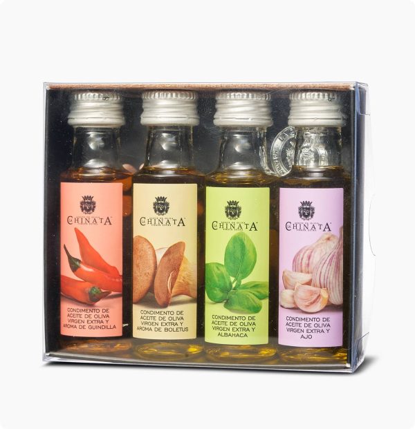 estuche-condimentos-mini-la-chinata.jpg Balíček Ochucené Oleje 4 x 25 Ml