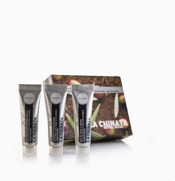 pack-cremas-hombre-gel-facial-champu-y-gel-de-bano-la-chinata.jpg Dárkový Mini Balíček Pro Muže