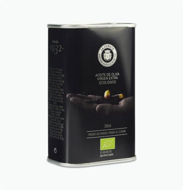 lata-aceite-de-oliva-virgen-extra-ecologico-250ml Ekologický Extra Panenský Olivový Olej Plechovka 250 ml