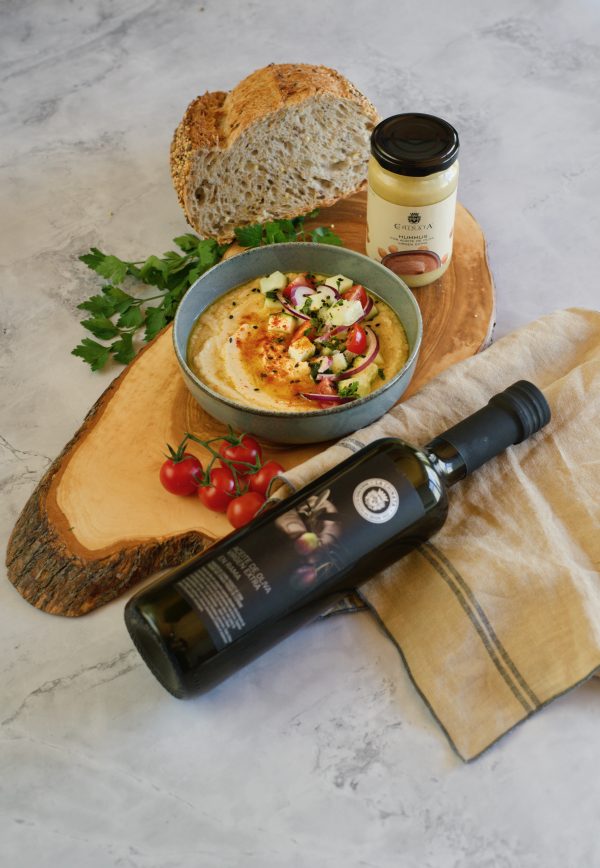 Hummus s Extra Panenským Olivovým Olejem