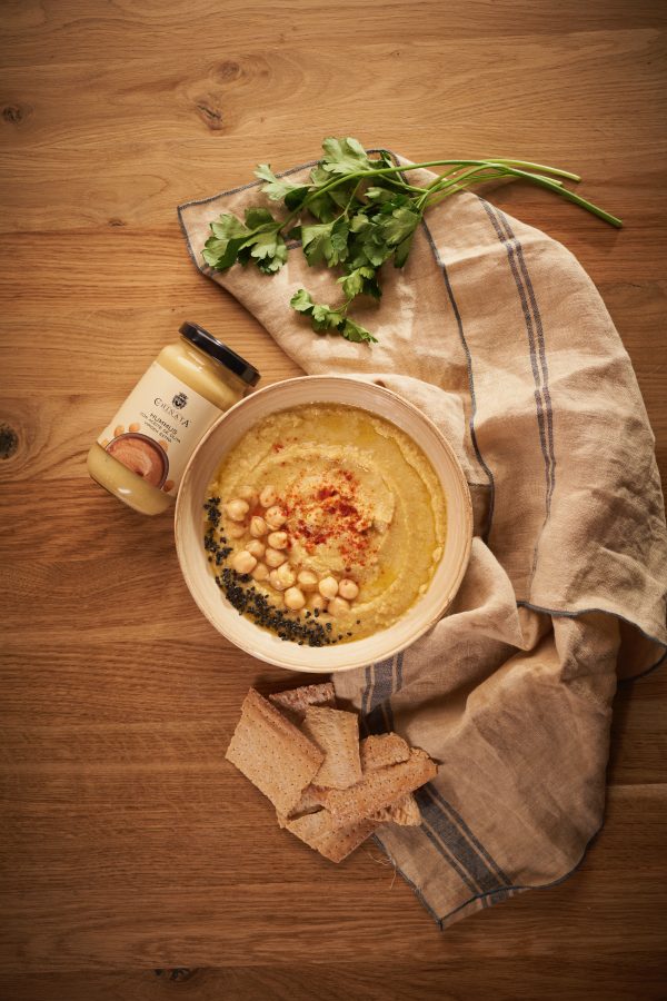 Hummus s Extra Panenským Olivovým Olejem