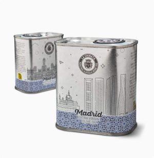 dos-latas-madrid-1 Extra Panenský Olivový Olej Plechovka 100 ml MADRID