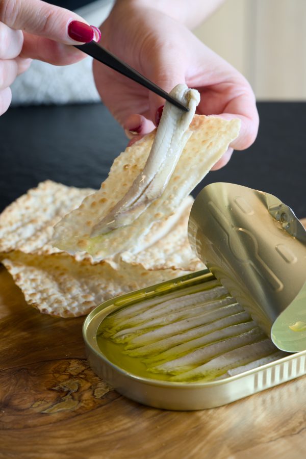 Filety z Ančoviček "Boquerones" v Extra Panenském Olivovém Oleji