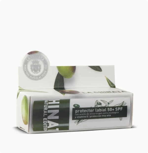 protector-labial-spf-50-la-chinata-estuche Balzám na Rty s Ochranným Faktorem 50+